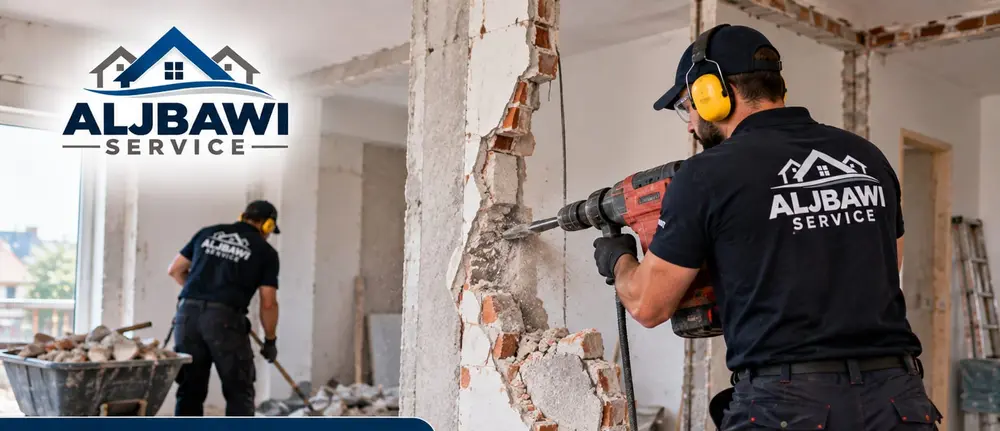 Unterstützende Arbeiten bei einer Renovierung